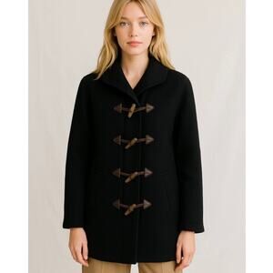 Rare I. Spiewak & Sons Navy Wool Toggle Peacoat Shawl Collar  Large Preppy